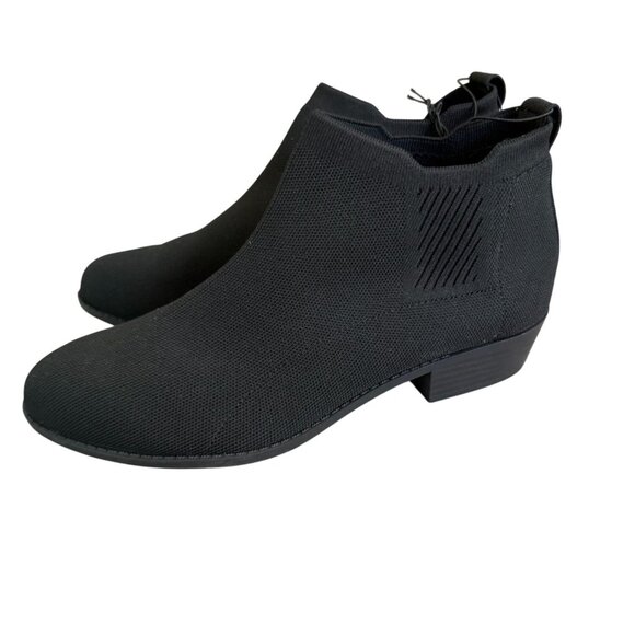 TORRID Black Stretch Ankle Booties Boots Size 10WW NEW NWOT - Picture 8 of 9